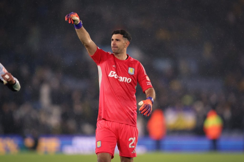 Emi Martinez. (Photo Credit: Aston Villa Media).