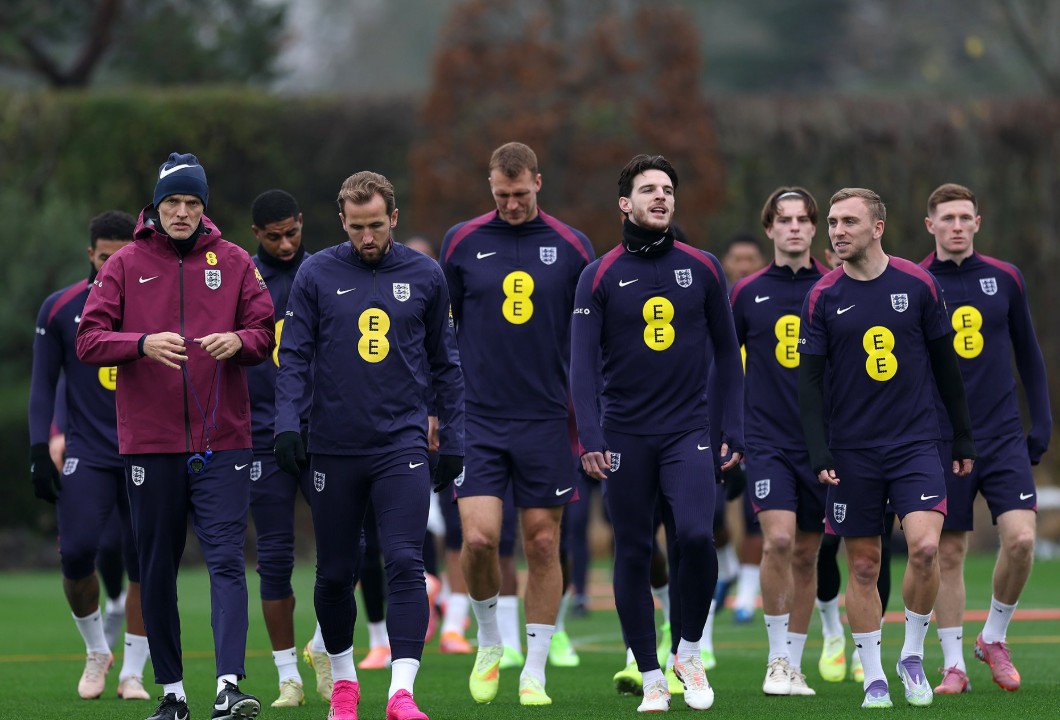 England squad in training. (Photo Credit: England Media).
