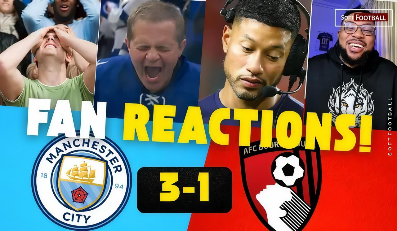 Fans Reaction - Manchester City vs AFC Bournemouth (Photo Credit Softfootball Media)