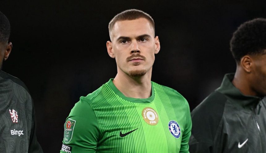 Filip Jorgensen (photo Credit: Fabrizio Romano Via X)