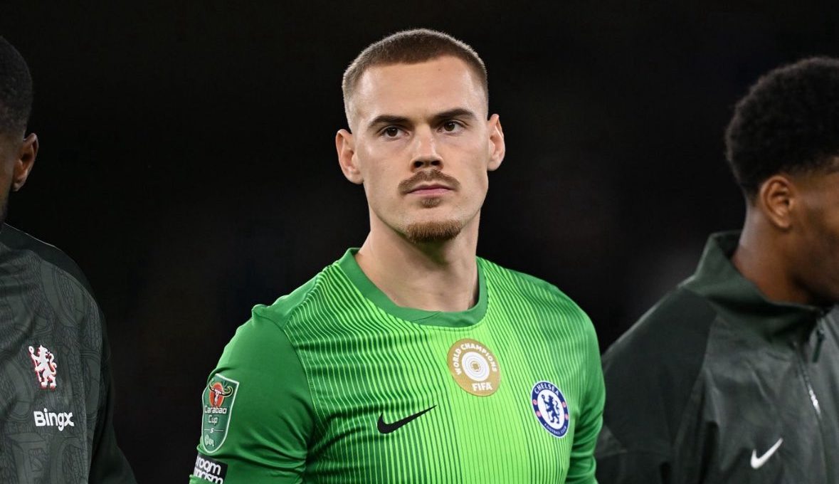 Filip Jorgensen (photo Credit: Fabrizio Romano Via X)