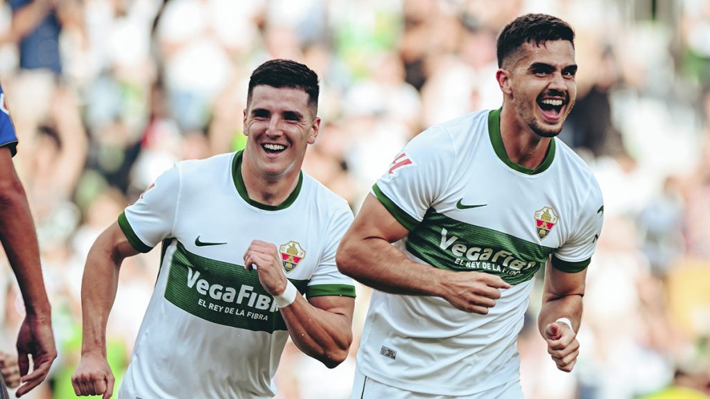 Andre Silva in action for  Elche (Photo Credit: Elche Facebook page)