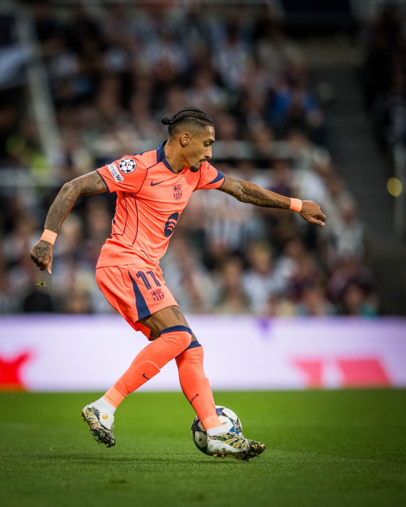 Raphinha (Photo Credit: FCBarcelona via X)