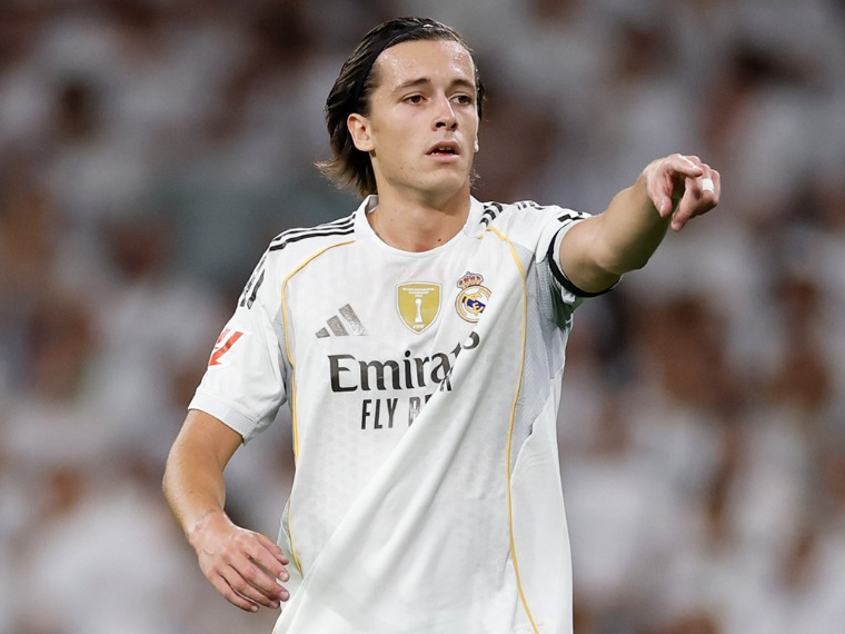 Alvaro Carreras (Photo Credit: Real Madrid - X)