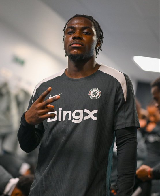 Romeo Lavia of Chelsea (Photo Credit: Chelsea via X)