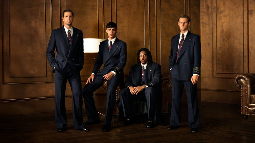 Barcelona Players rocking the Amiri Brand (Photo Credit: Barca via X)