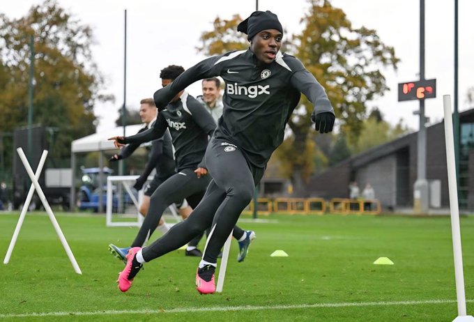 Romeo Lavia of Chelsea (Photo Credit: Chelsea via X)