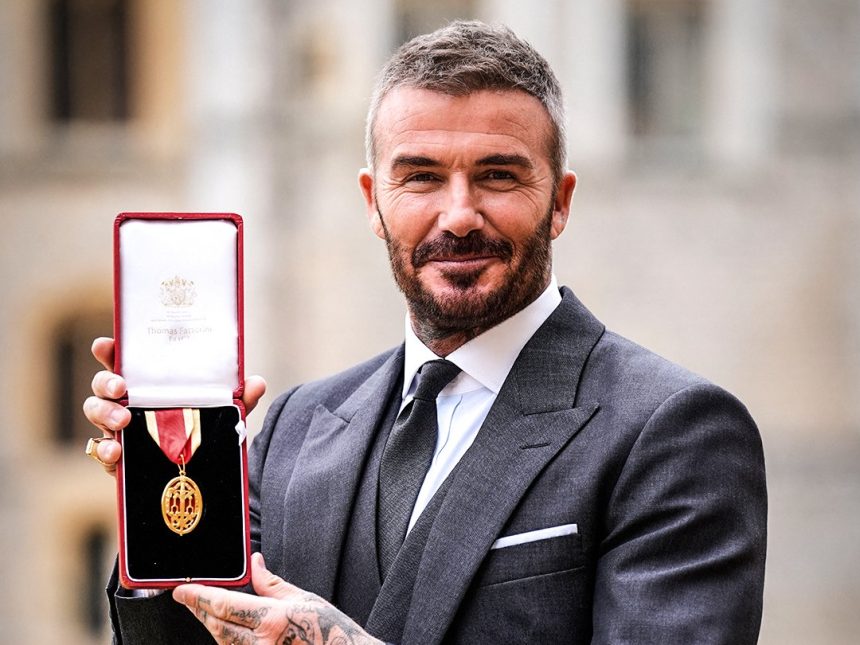 David Beckham (Photo Credit: The Royal Family X Handle)