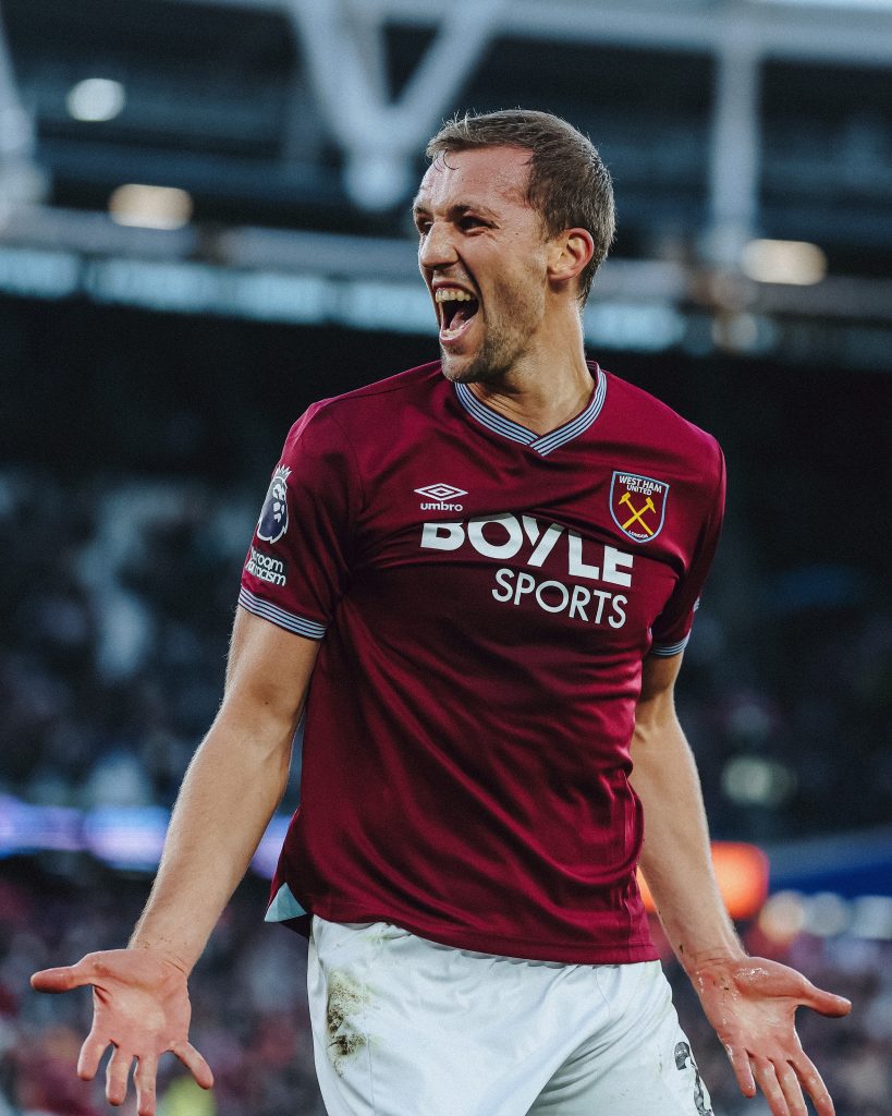 Tomáš Souček (Photo Credit: West Ham via X)