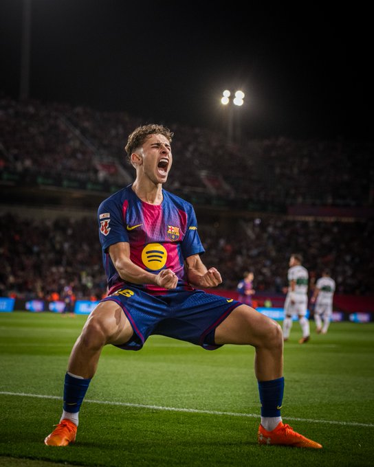 Fermin Lopez of Barcelona (Photo Credit: Barcelona via X)