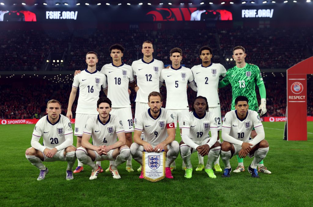 England National team (Photo Credit: England football via X)
