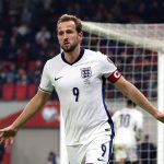Harry Kane after scoring for England (Photo Credit: England via X)