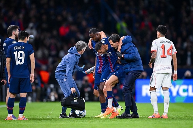 Achraf Hakimi of PSG (Photo Credit: PSG Media)