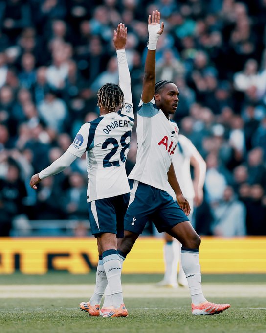 Tels and Odobert (Photo Credit: Tottenham Hotspur via X)