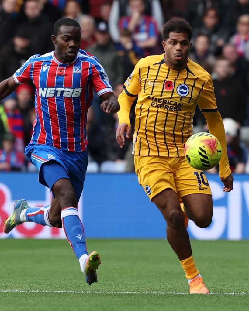 Tyrick Mitchell and Georginio Rutter (Photo Credit: Crystal palace X handle)