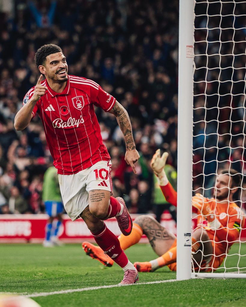 Morgan Gibbs-White (Photo Credit: Nottingham Forest via X)