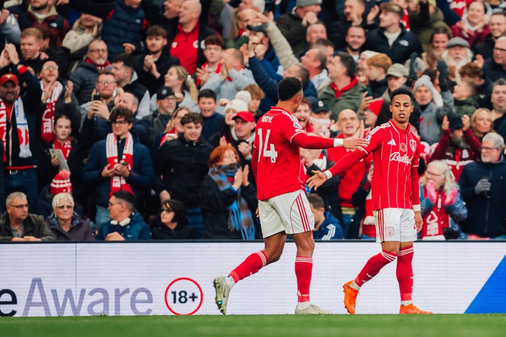 Nottingham Forest players (Photo Credit: Nottingham Forest via X)