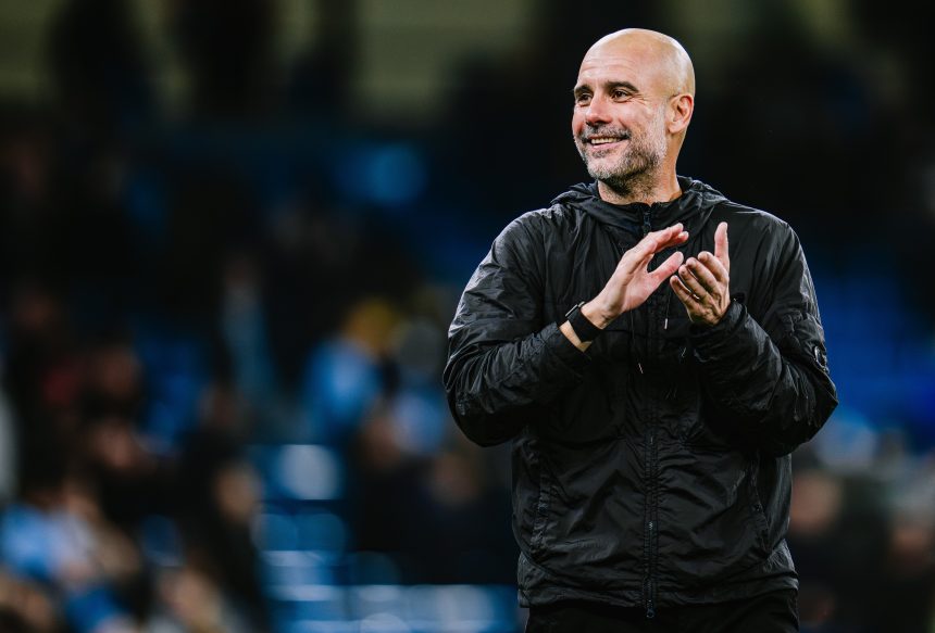 Pep Guardiola after his 1000th win as a Manager (Photo Credit: Manchester City X handle)