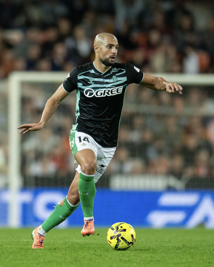 Sofyan Amrabat of Real Betis (Photo Credit: Betis via X)