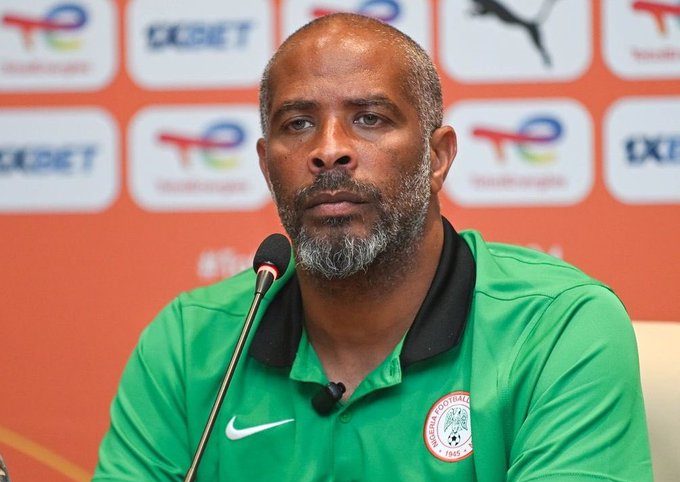 Super Eagles gaffer Eric Chelle (Photo Credit: Nigeria via X)