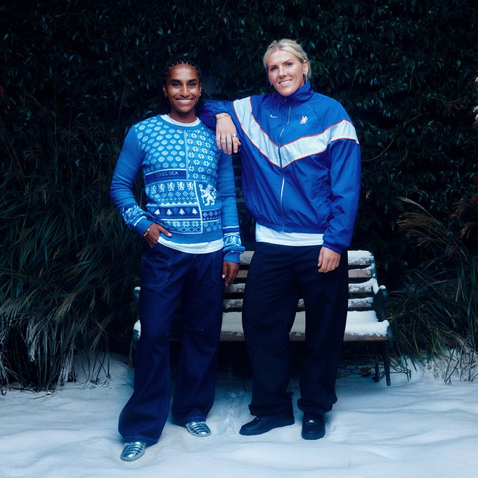Chelsea's Blue Christmas campaign (Photo Credit: Chelsea via X)