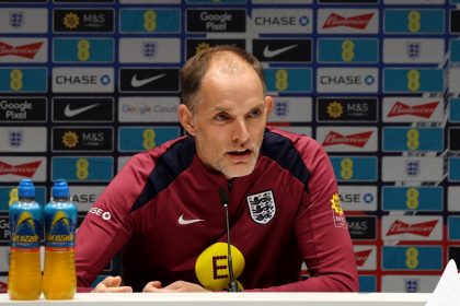 Thomas Tuchel (Photo Credit: England via Instagram)