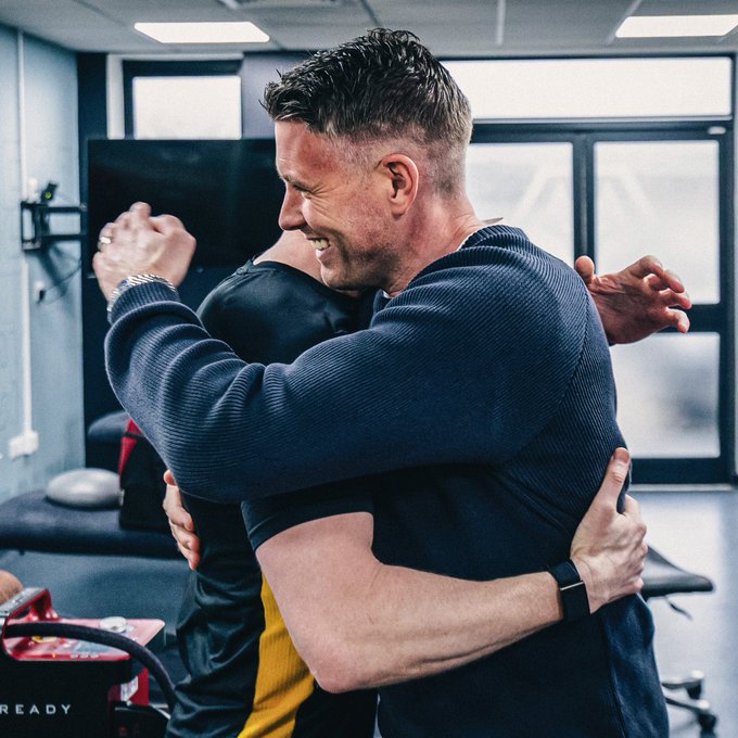 Rob Edwards back at Compton (Photo Credit: Wolves Via X)