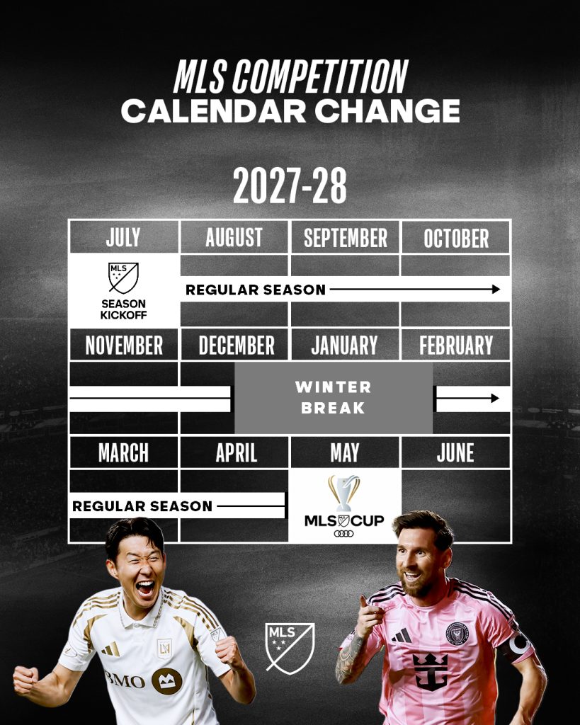 MLS New Calendar (Photo Credit: MLS via X)