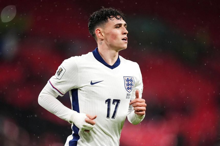 Phil Foden of England (Photo Credit: Englan via X)