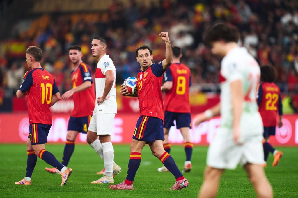 Spain Players celebrate (Photo Credit: Spain via X)