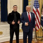 President Trump and Cristiano Ronaldo (Photo Credit: Fabrizio via X)