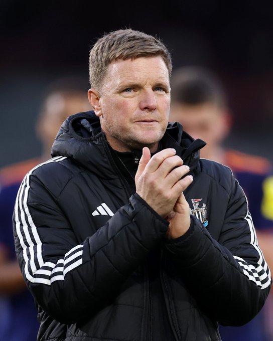 Eddie Howe (Photo Credit: Newcastle United via X)