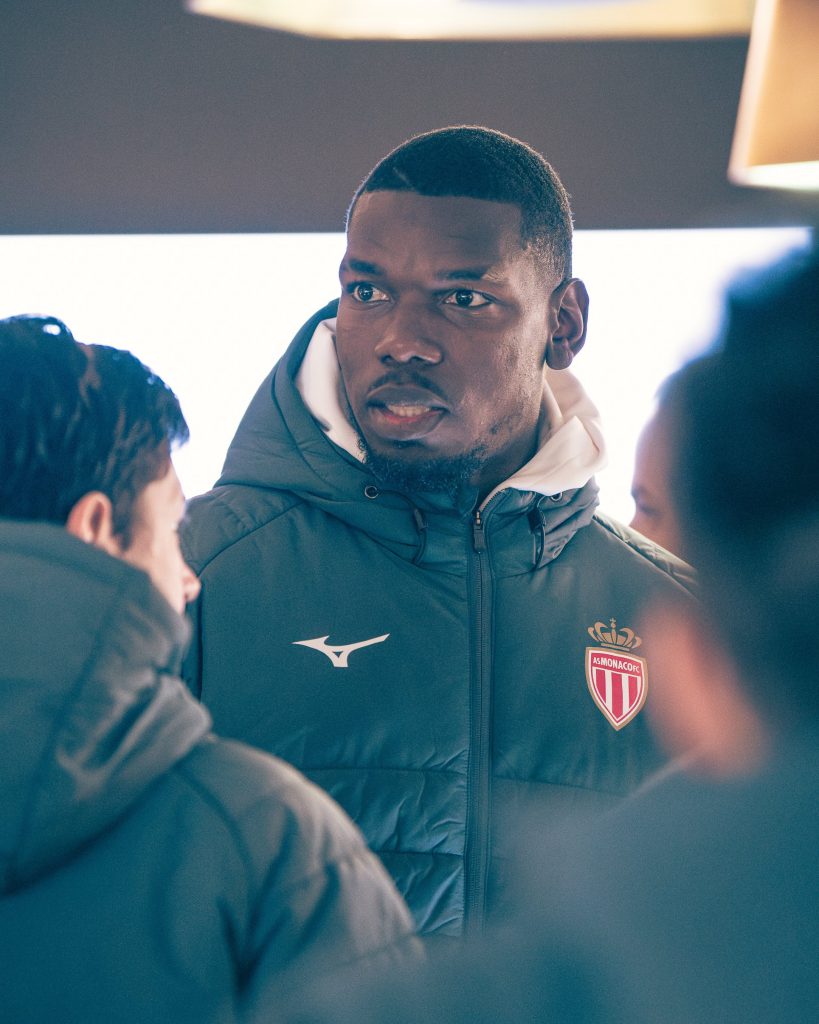 Paul Pogba of AS Monaco (Photo Credit: Monaco X handle)