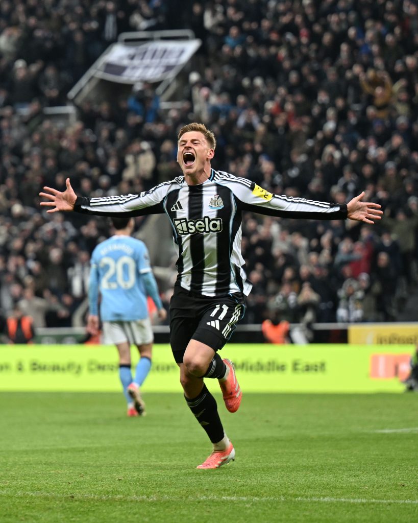 Harvey Barnes (Photo Credit: Newcastle via X)