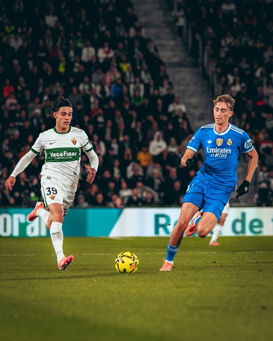 Dean Huijsen of Real Madrid (Photo Credit: Madrid via X)