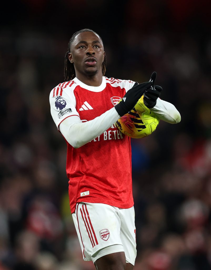 Eberechi Eze of Arsenal (Photo Credit: Arsenal via X)