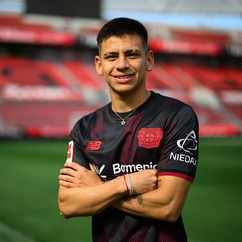 Claudio Echeverri of Manchester City (Photo credit: Leverkusen via X)