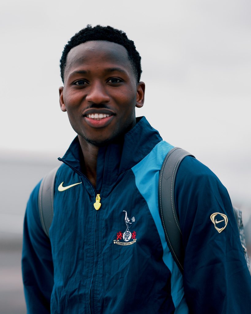 Pape Matar Sarr (Photo Credit: Tottenham Hotspur via X)