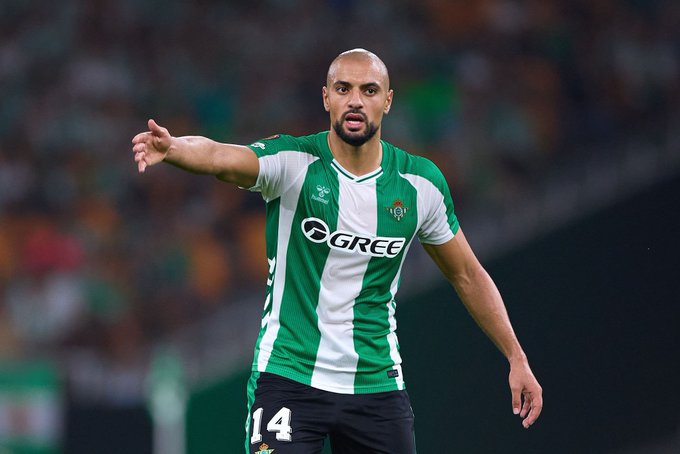 Sofyan Amrabat of Real Betis (Photo Credit: Betis via X)