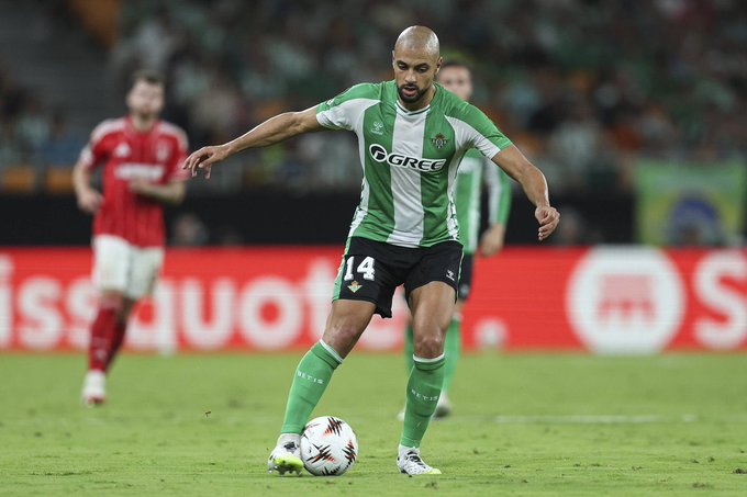 Sofyan Amrabat of Real Betis (Photo Credit: Betis via X)