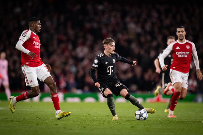 Mosquera of Arsenal (Photo Credit: Arsenal Media)