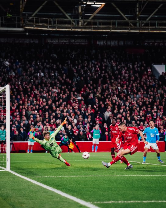 Nottingham Forest Vs Malmö FF (Photo Credit: Nottingham Forest via X)