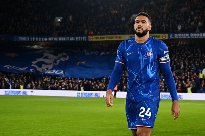 Reece James of Chelsea (Photo Credit: Chelsea via X)