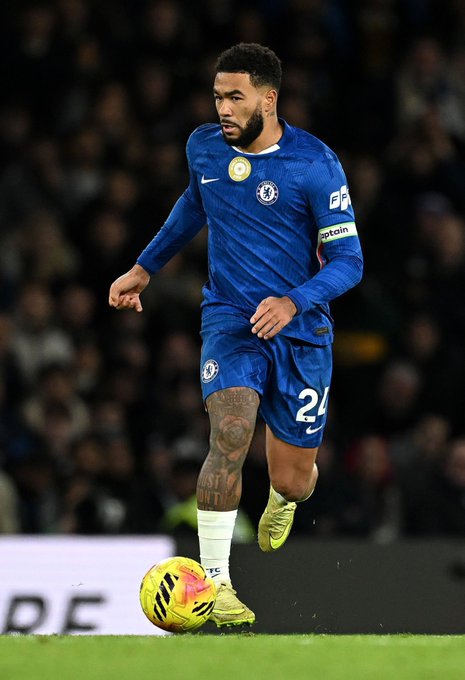 Reece James of Chelsea (Photo Credit: Chelsea via X)