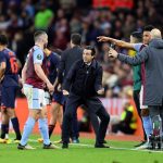 John McGinn and Unai Emery (Photo Credit: Aston Villa Via X)
