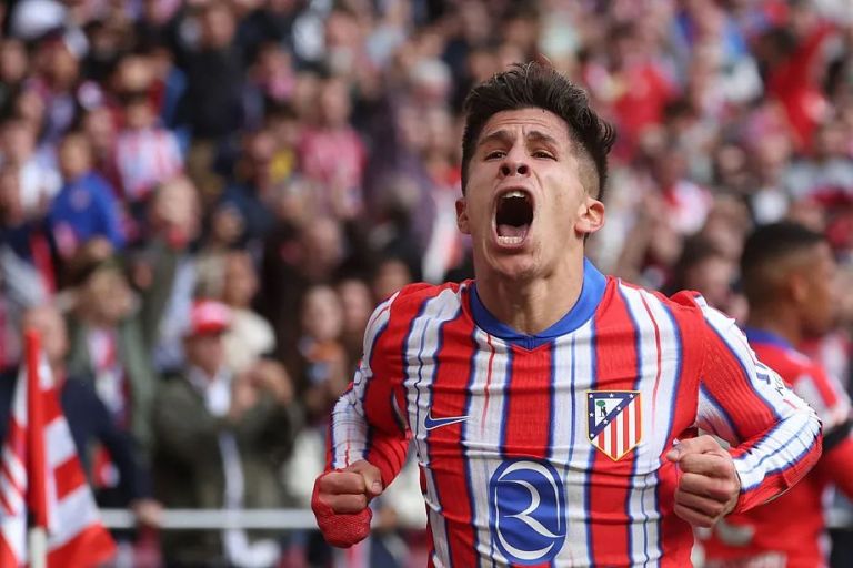 Giuliano Simeone. Photo Credit: Atletico Media.