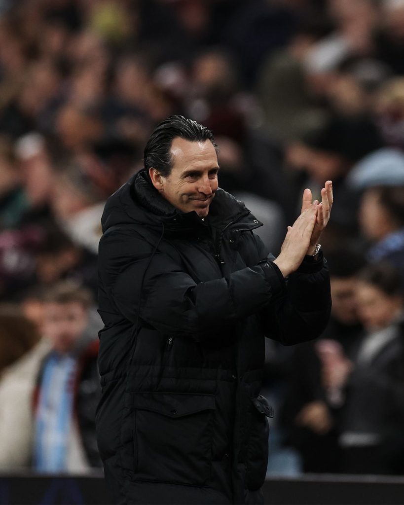 Unai Emery (Photo Credit: Aston Villa X handle)