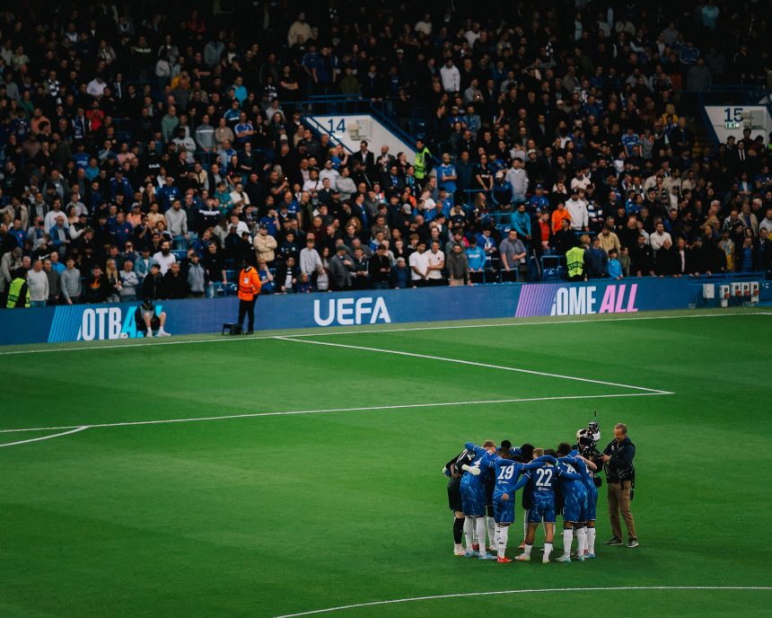Chelsea players and fans (Photo Credit: Chelsea X handle)