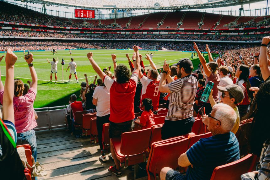 Arsenal fans (Photo Credit: Arsenal via X)