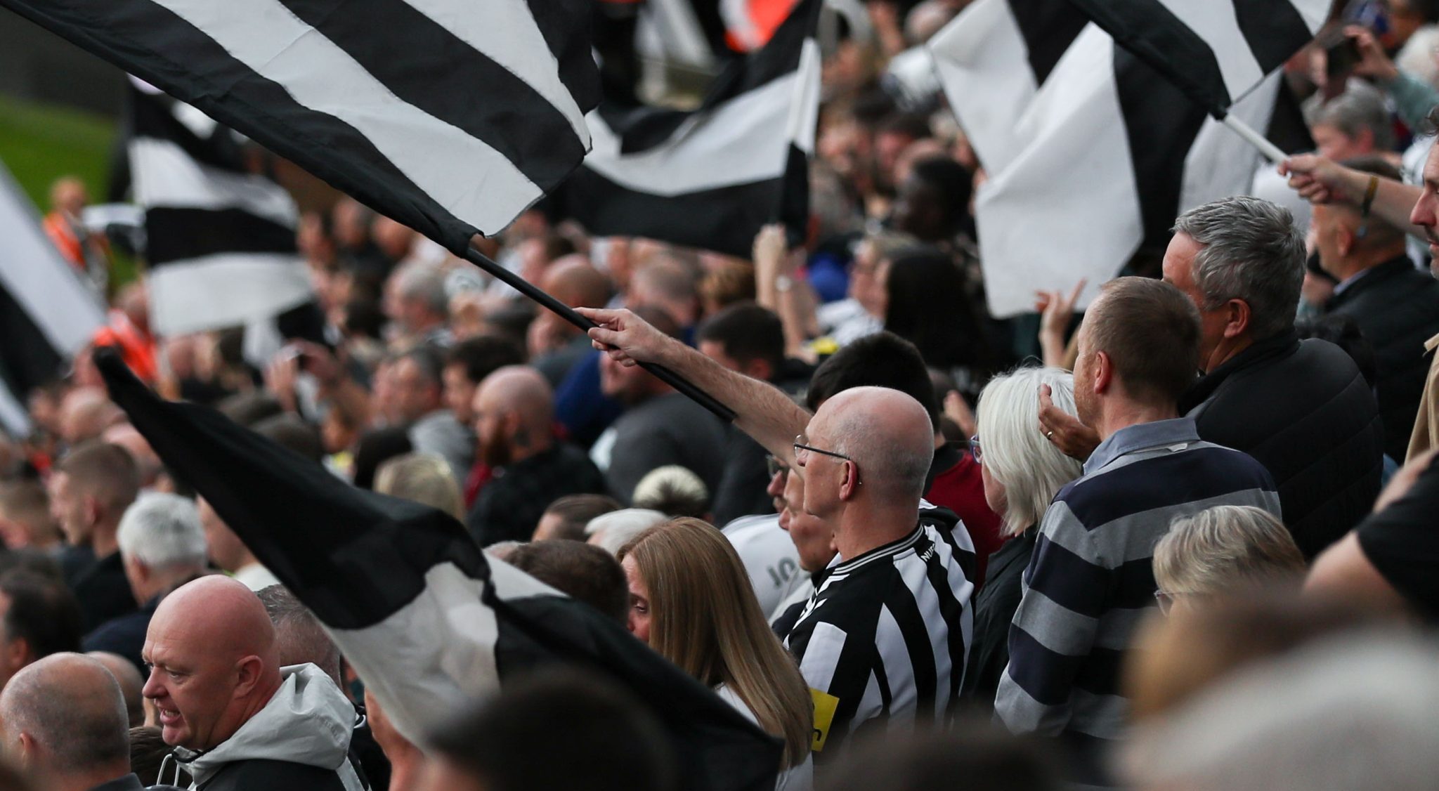 Newcastle fans (Photo Credit: Newcastle via X)
